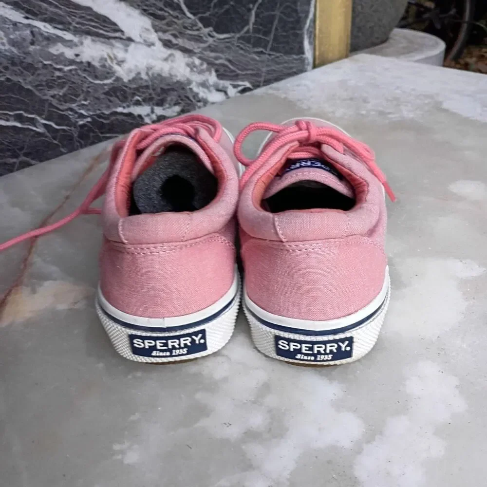 Sperry Men's Pink Boat-shoes